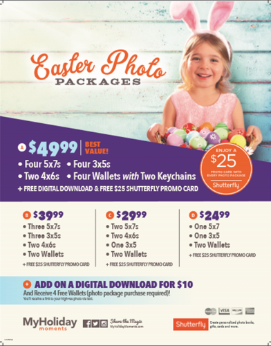 Easter Photo Package 